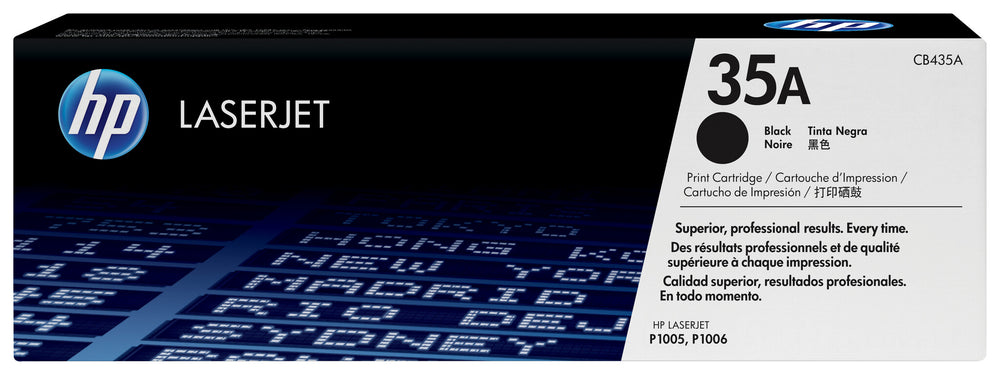 HP 35A svart original LaserJet tonerkassett