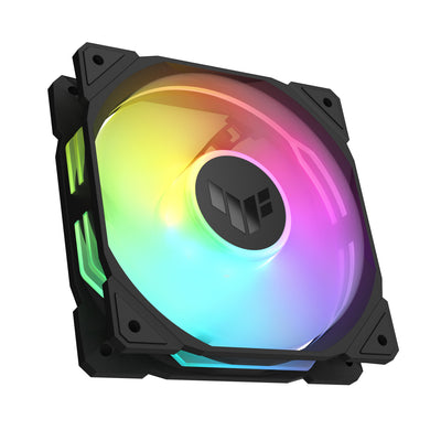 ASUS TUF Gaming TR120 ARGB Reverse Fan - Single Pack Datorväska 12 cm Svart