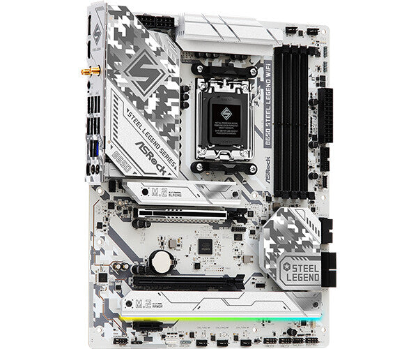 Asrock B650 Steel Legend WiFi AMD B650 AM5-sockel ATX