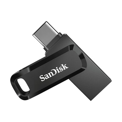 SanDisk Ultra Dual Drive USB-sticka 128 GB USB Type-A / USB Type-C 3.2 Gen 1 (3.1 Gen 1) Svart, Silver