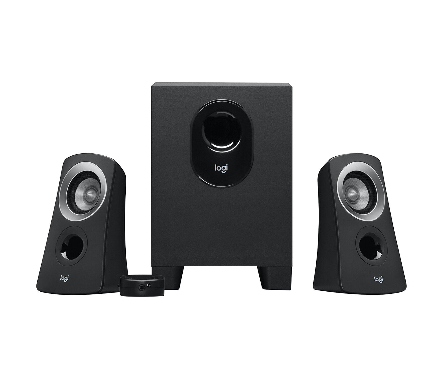 Logitech 980-000413 mikrofonset 25 W PC Svart 2.1 kanaler 5 W