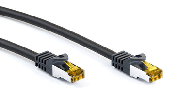 Goobay 91644 nätverkskablar Svart 10 m Cat7 S/FTP (S-STP)