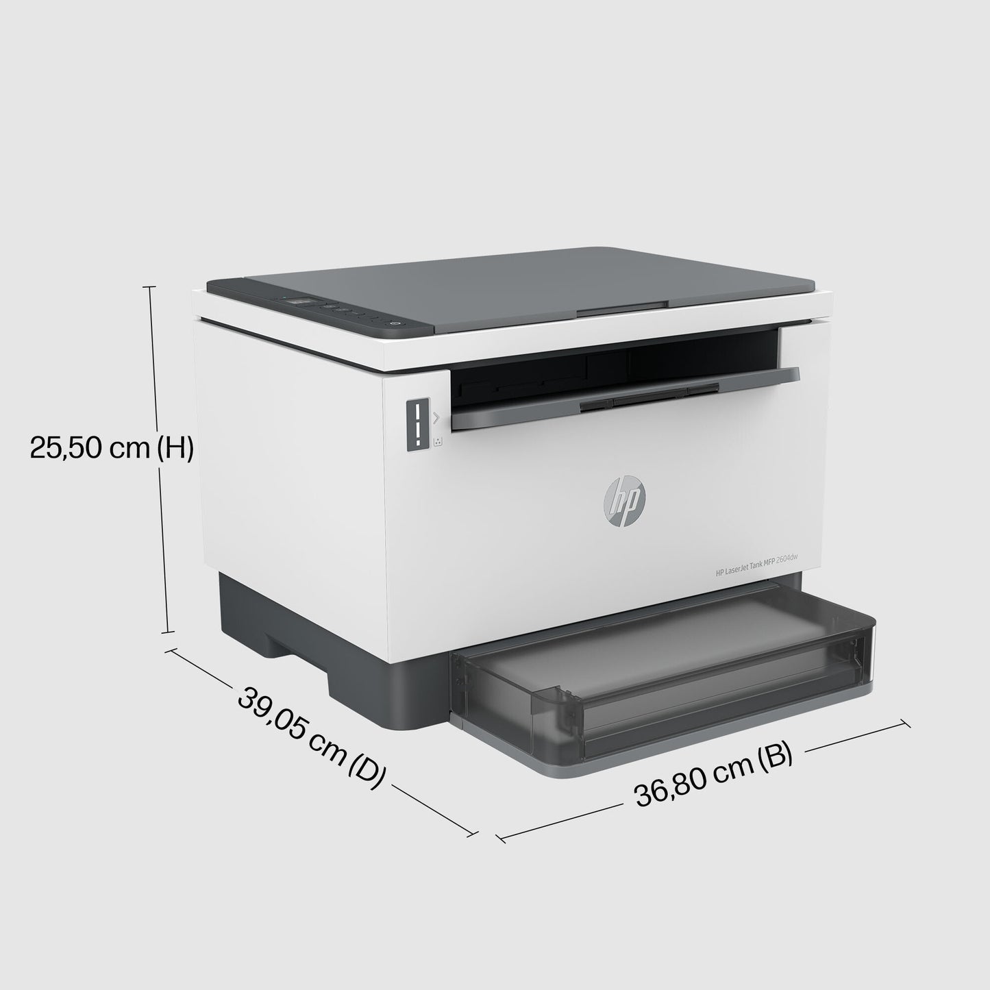 HP LaserJet Tank MFP 2604dw-skrivare