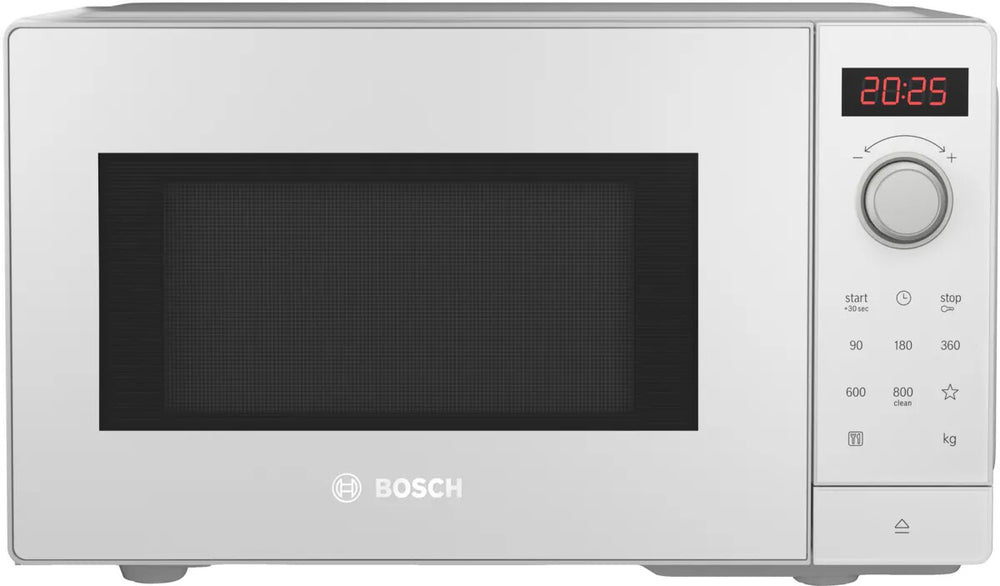 Bosch Serie 2 FFL023MW0 mikrovågsugn Vit Enbart mikrovågsugn Bänkdiskmaskin 20 l 800 W