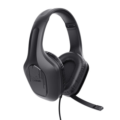 Trust GXT 415 Zirox Headset Kabel Huvudband Spela Svart