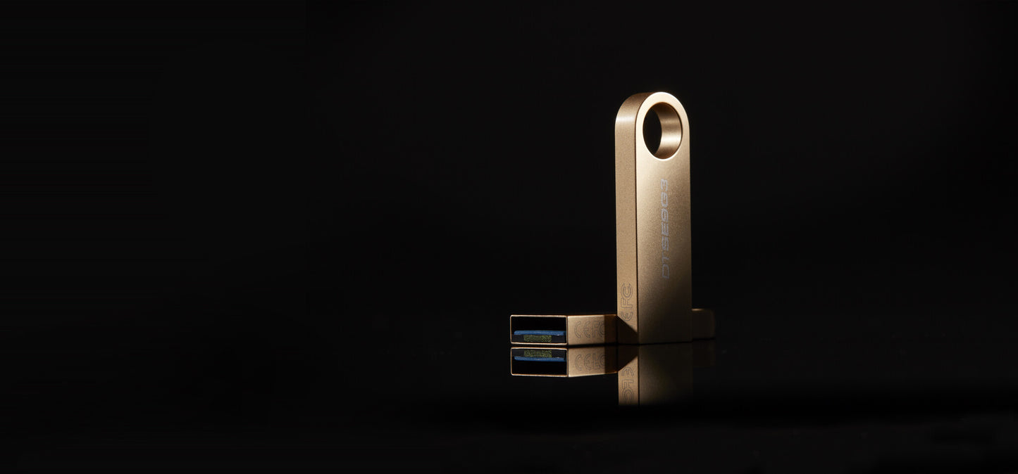 Kingston Technology DataTraveler SE9 G3 USB-sticka 64 GB USB Type-A 3.2 Gen 1 (3.1 Gen 1) Guld