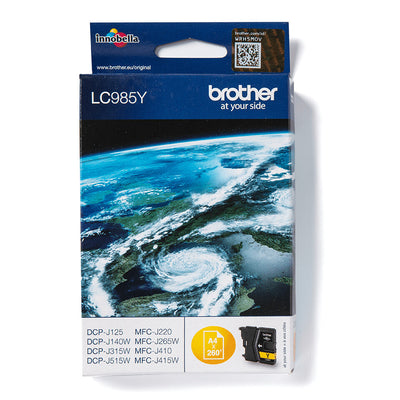 Brother LC985Y bläckpatroner 1 styck Original Gul