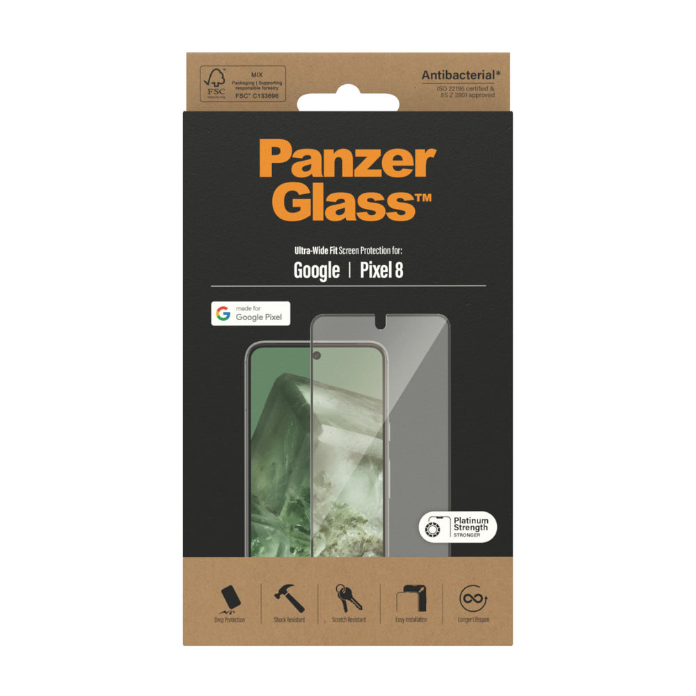 PanzerGlass PG Scrn Prot Google New Pixel 7 UWF Blck Genomskinligt skärmskydd 1 styck