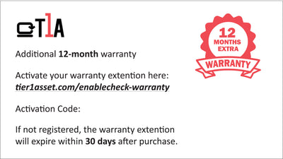 T1A 12 MTH. EXTENDED WARRANTY REFURBISHED