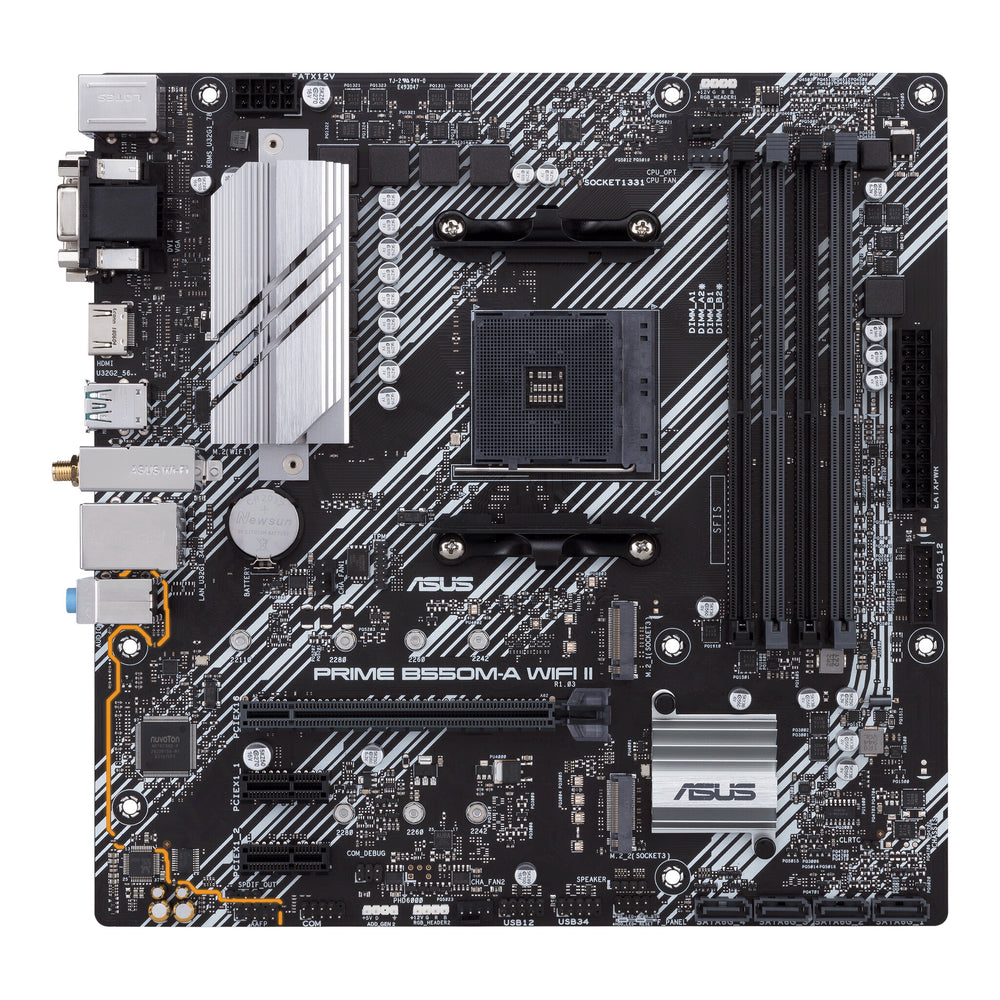ASUS PRIME B550M-A WIFI II AMD B550 Uttag AM4 micro ATX