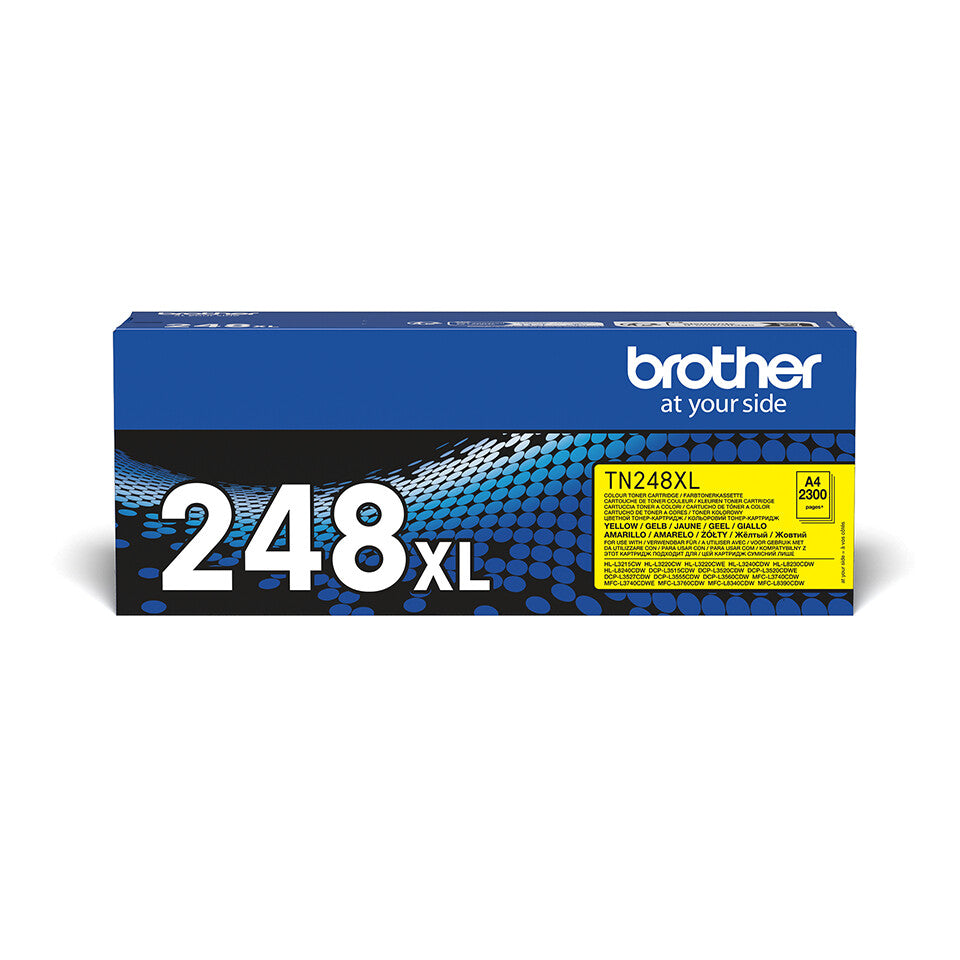 Brother TN-248XLY Tonerkassett 1 styck Original Gul