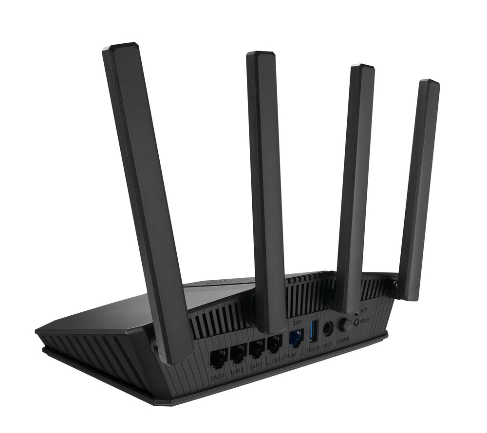 ASUS RT-BE58U trådlös router 2.5 Gigabit Ethernet Dual-band (2,4 GHz / 5 GHz) Svart