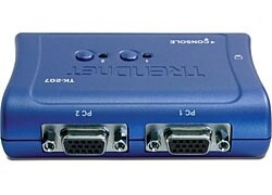 Trendnet TK-207K KVM-switchar Blå
