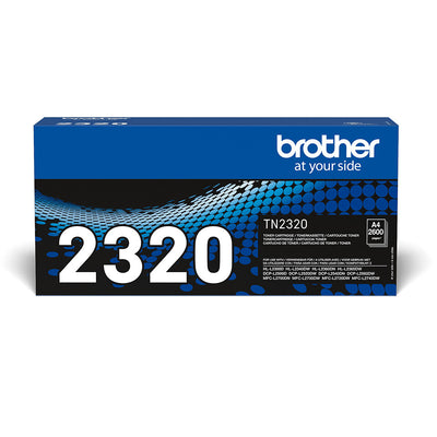 Brother TN-2320 Tonerkassett 1 styck Original Svart