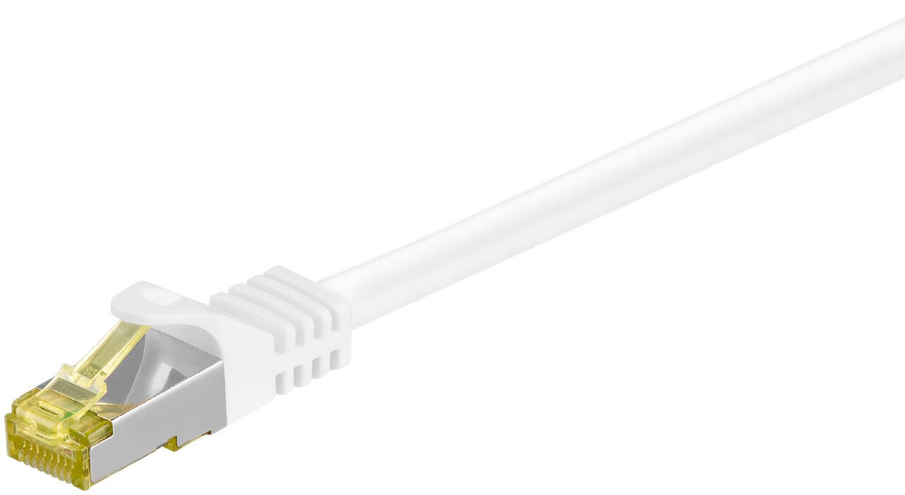 Goobay 91093 nätverkskablar Vit 2 m Cat7 S/FTP (S-STP)