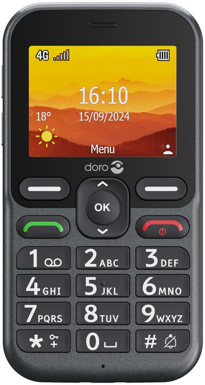Doro Leva L11 6,1 cm (2.4") 118 g grafit Funktionstelefon