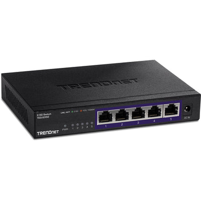 Trendnet TEG-S350 nätverksswitchar Ohanterad Gigabit Ethernet (10/100/1000) Svart