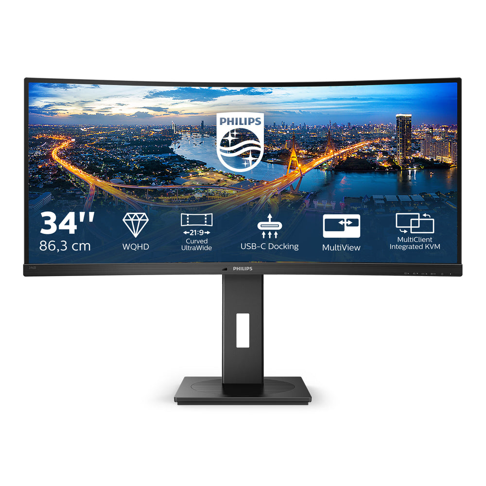 Philips B Line 346B1C/00 platta pc-skärmar 86,4 cm (34