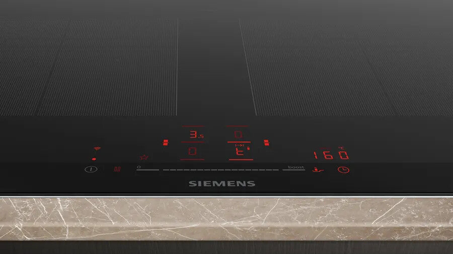 Siemens EX275HXC1E spishällar Gjuten aluminium, Svart Inbyggd 90 cm Induktionshäll med zon 4 zone(s)