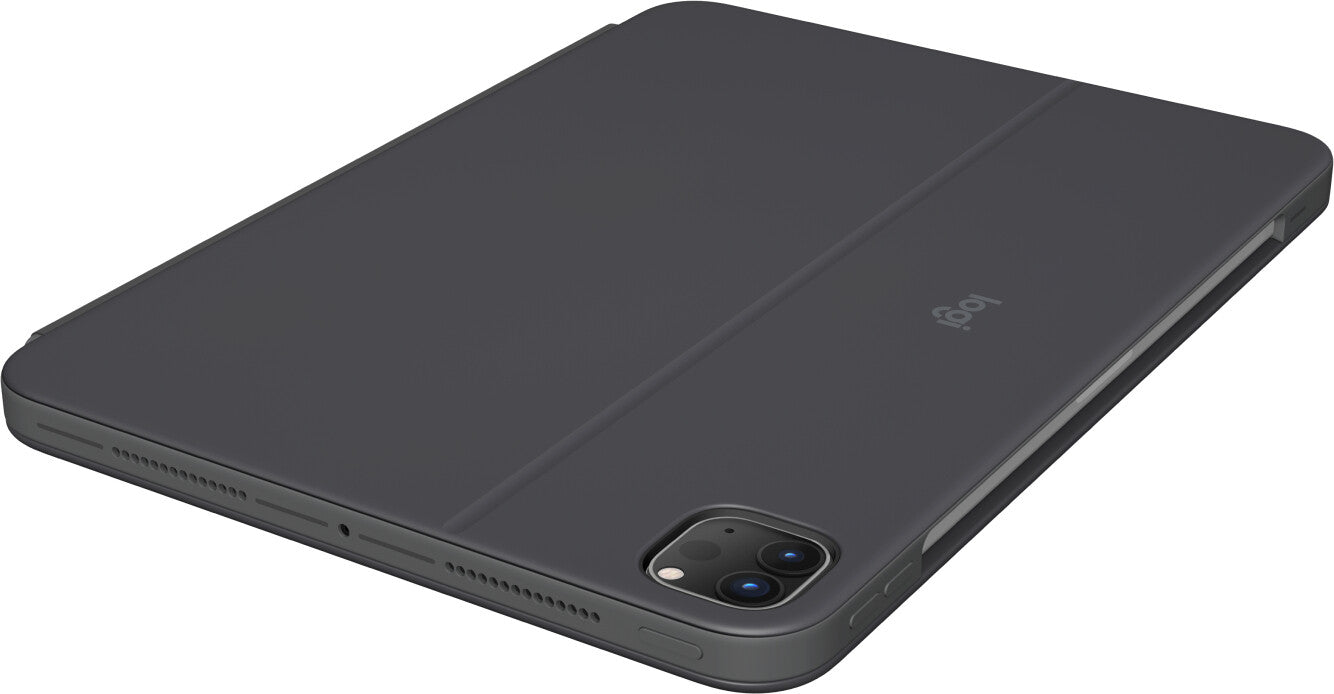 Logitech Combo Touch QWERTY Amerikanskt internationellt Smart Connector grafit