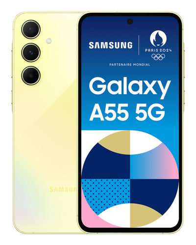 Samsung Galaxy A55 5G 16,8 cm (6.6") Hybrid Dual SIM Android 14 USB Type-C 8 GB 128 GB 5000 mAh Gul