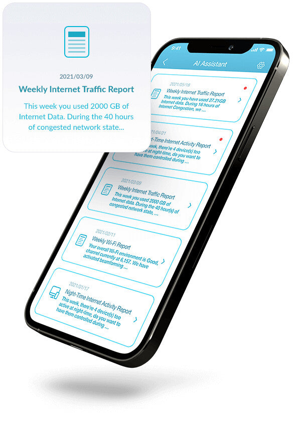 D-Link EAGLE PRO AI AX3200 Dual-band (2,4 GHz / 5 GHz) Wi-Fi 6 (802.11ax) Vit 2 Intern