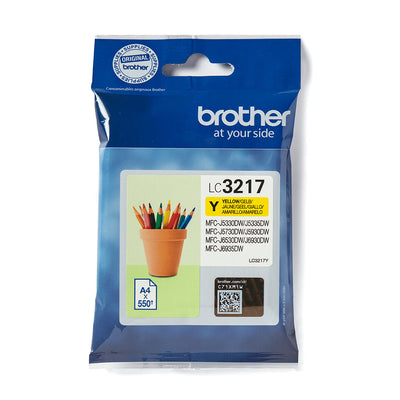 Brother LC3217Y bläckpatroner 1 styck Original Gul