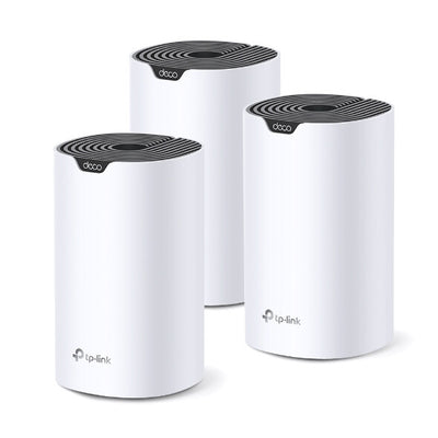 TP-Link Deco S7 (3-pack) Dual-band (2,4 GHz / 5 GHz) Wi-Fi 5 (802.11ac) Vit, Svart Intern