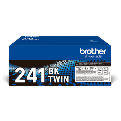 Brother TN-241BKTWIN Tonerkassett 2 styck Original Svart