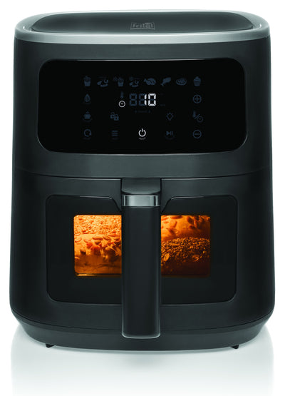 Fritel SnackTastic ST 7720 Single 8 l Fristående 1700 W Varmluftsfritös Svart