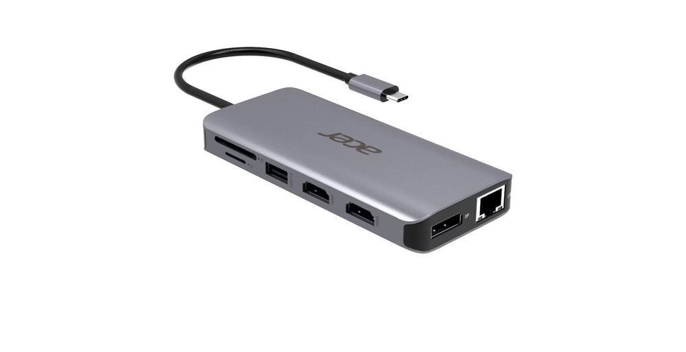 Acer 12-in-1 Type-C Dongle Kabel USB 3.2 Gen 1 (3.1 Gen 1) Type-C Silver