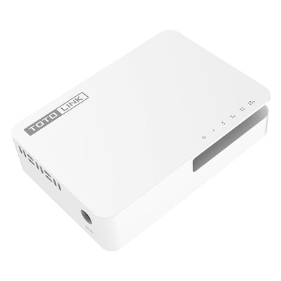 TOTOLINK S505G-V3 nätverksswitchar Ohanterad Gigabit Ethernet (10/100/1000) Vit