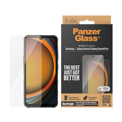 PanzerGlass PANZER GLASS Genomskinligt skärmskydd Samsung 1 styck