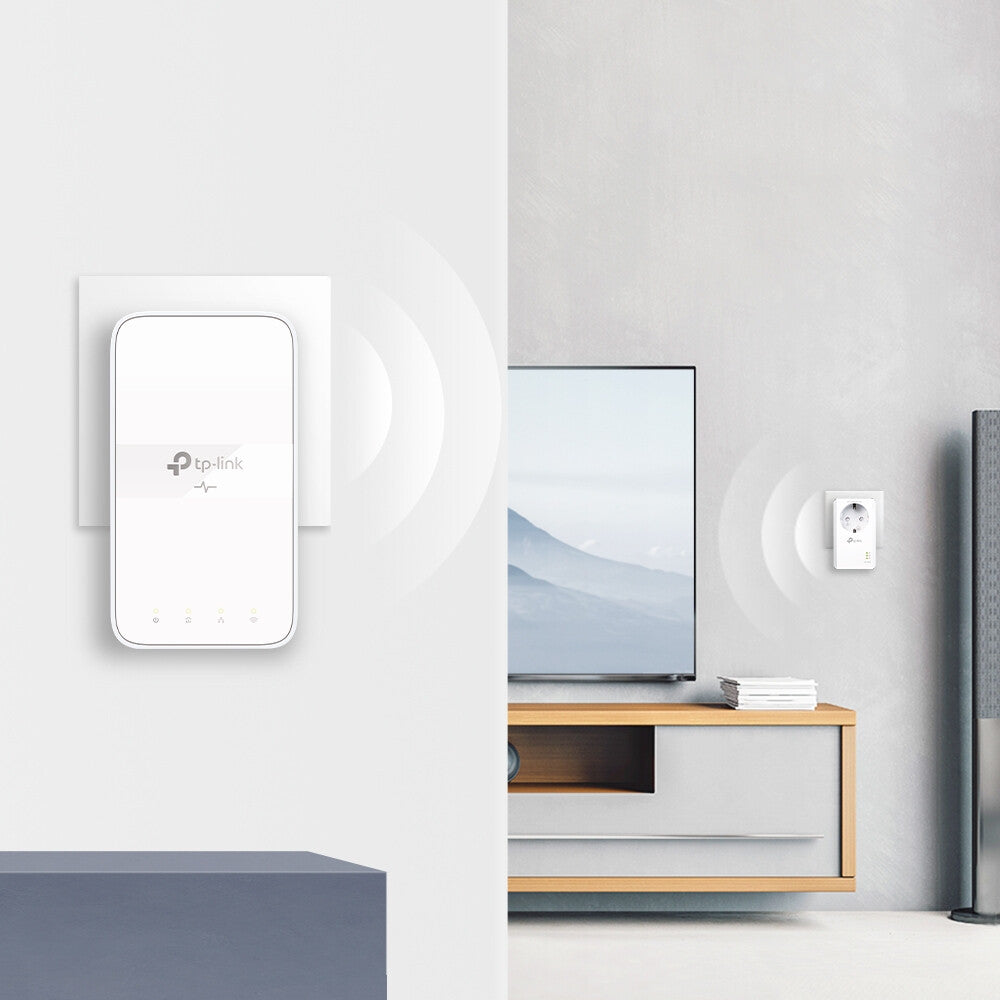 TP-Link TL-WPA7617 KIT PowerLine-nätverksadapter 1200 Mbit/s Nätverksansluten (Ethernet) Wi-Fi Vit 2 styck