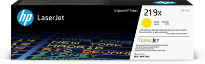 HP 219X gul LaserJet-originaltonerkassett med hög kapacitet