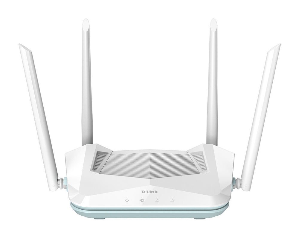 D-Link R15 trådlös router Gigabit Ethernet Dual-band (2,4 GHz / 5 GHz) Vit