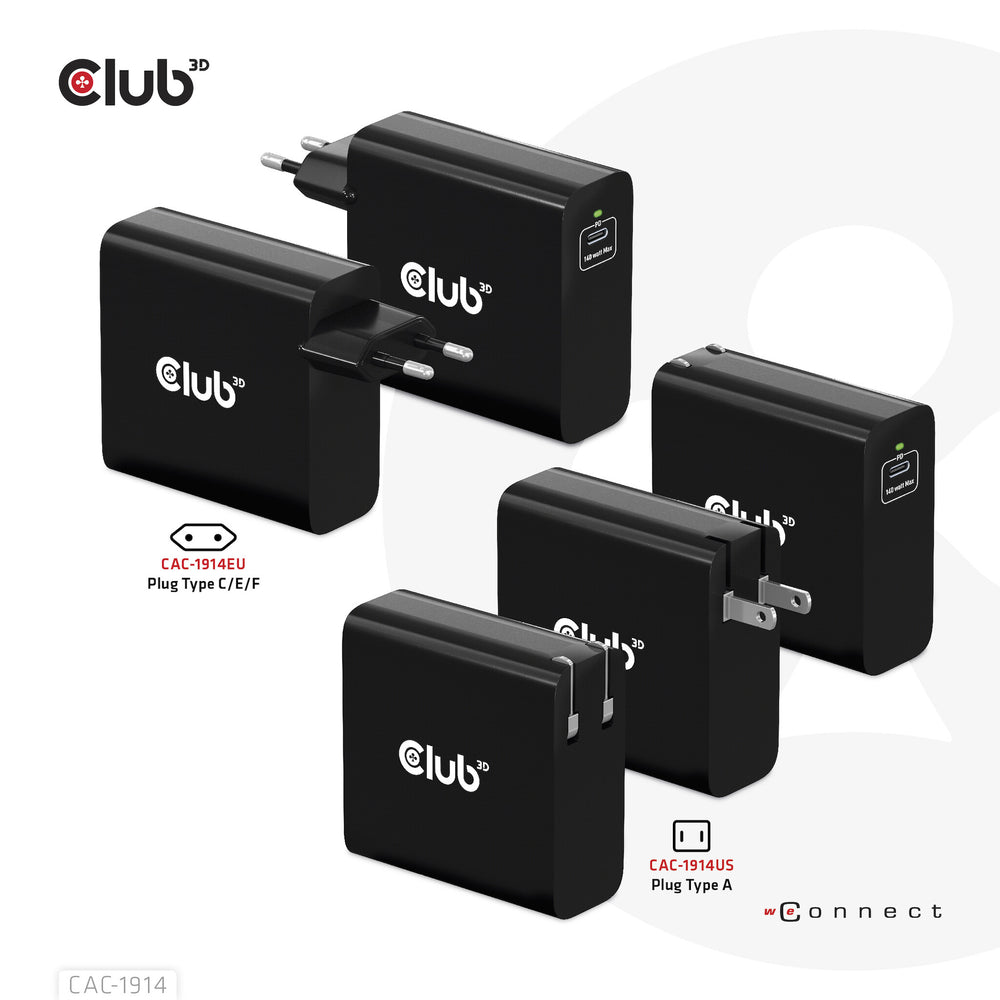 CLUB3D CAC-1914 mobilladdare Babymonitor med display, Skäggtrimmer, Digital videokamera, Digitalkamera, Spelkontroller, Hörlurar, Headset, Mobiltelefon, Bärbar dator, Powerbank, Smartphone, Smartwatch, Surfplatta, Universal, Klocka, Kroppsburen teknik Sva