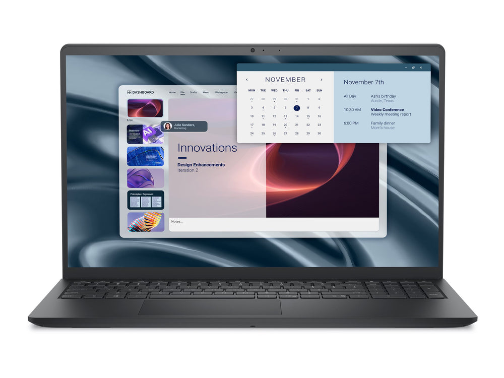 Dell Pro 15 Essential PV15255 15,6” Full HD 120 Hz Ryzen 5 7520U 8GB 512GB SSD Windows 11 Pro
