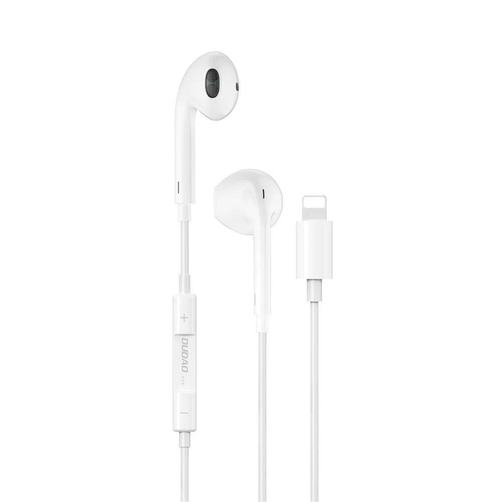 DUDAO X14+ in-ear headphones White Hörlurar Kabel I öra Musik/vardag Vit
