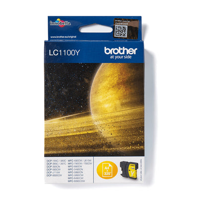 Brother LC1100Y bläckpatroner 1 styck Original Gul