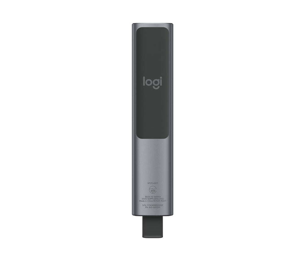 Logitech 910-005166 trådlösa presentatörer Bluetooth/RF Grå