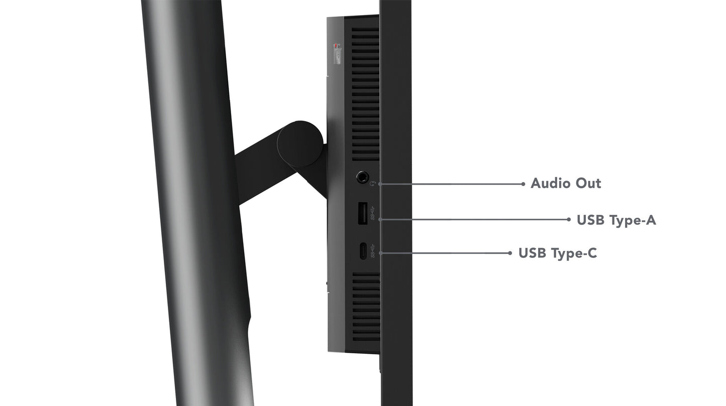 Lenovo ThinkVision P27h-30 LED display 68,6 cm (27") 2560 x 1440 pixlar Quad HD LCD Svart