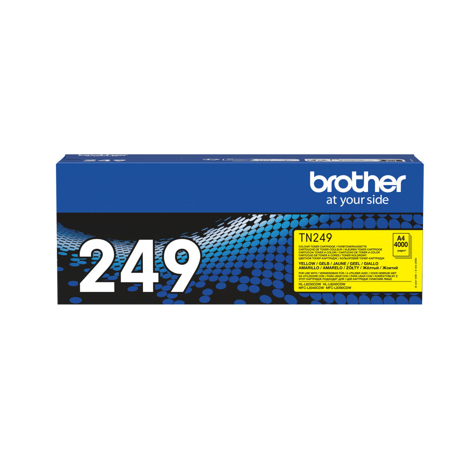 Brother TN-249Y Tonerkassett 1 styck Original Gul