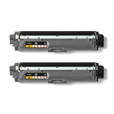 Brother TN-241BKTWIN Tonerkassett 2 styck Original Svart