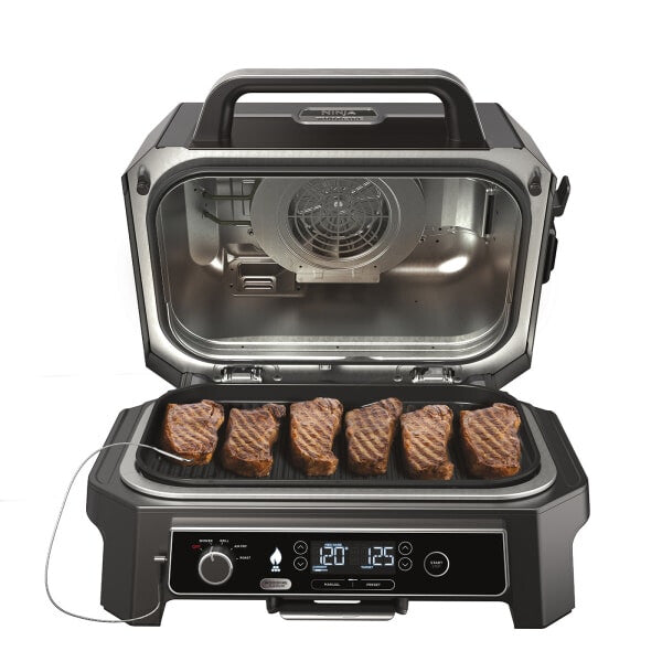 Ninja OG850EU grill Elektrisk Svart, Grå 1700 W