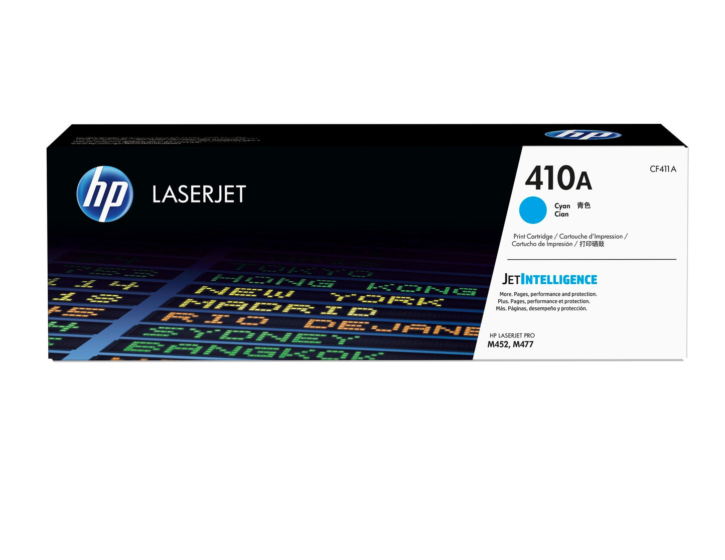 HP 410A cyan original LaserJet-tonerkassett