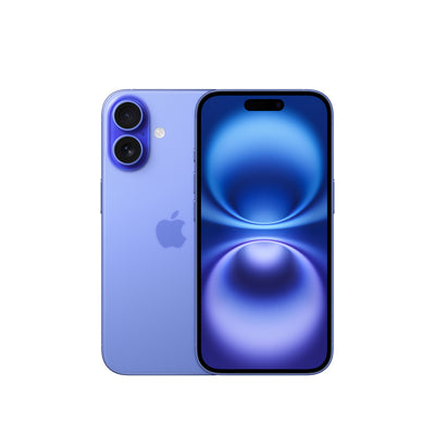 Apple iPhone 16 15,5 cm (6.1") Dubbla SIM-kort iOS 18 5G USB Type-C 128 GB Blå