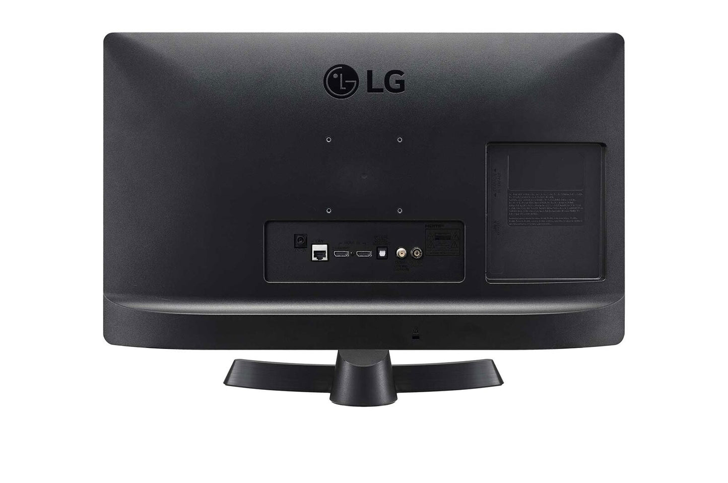 LG HD 24TQ510S-PZ TV-apparat 59,9 cm (23.6") Smart-TV Wi-Fi Svart, Grå 250 cd/m²