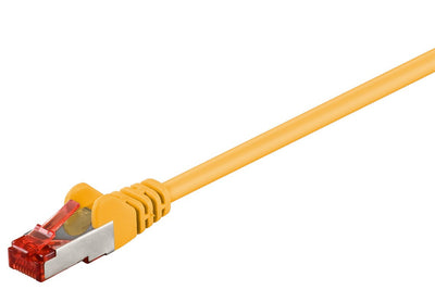 Goobay 68305 nätverkskablar Gul 10 m Cat6 S/FTP (S-STP)