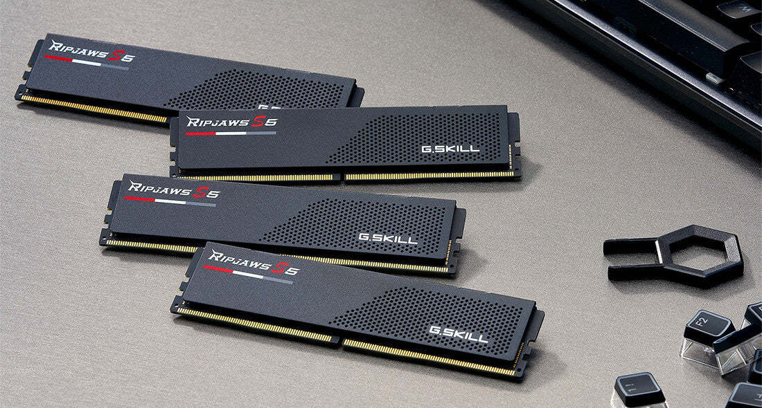 G.Skill Ripjaws S5 / F5-6000J3040F16GX2-RS5K RAM-minnen 32 GB 2 x 16 GB DDR5 3000 MHz